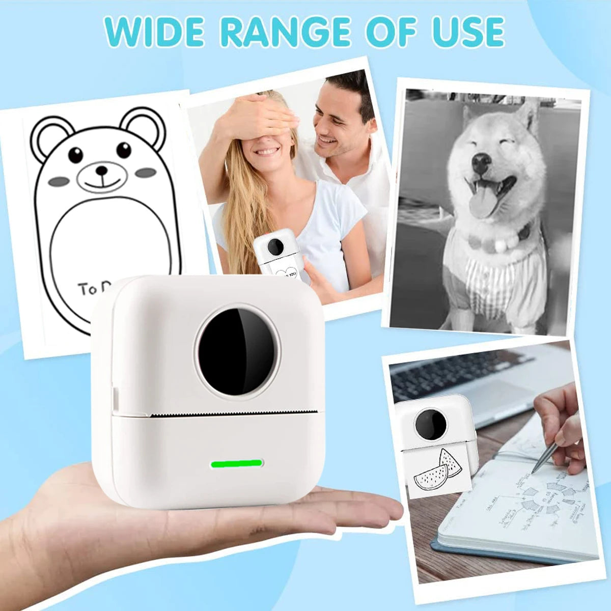 Mini Printer Portable Thermal Printer